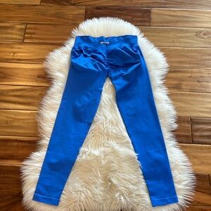 Dfyne impact blue leggings sz Large